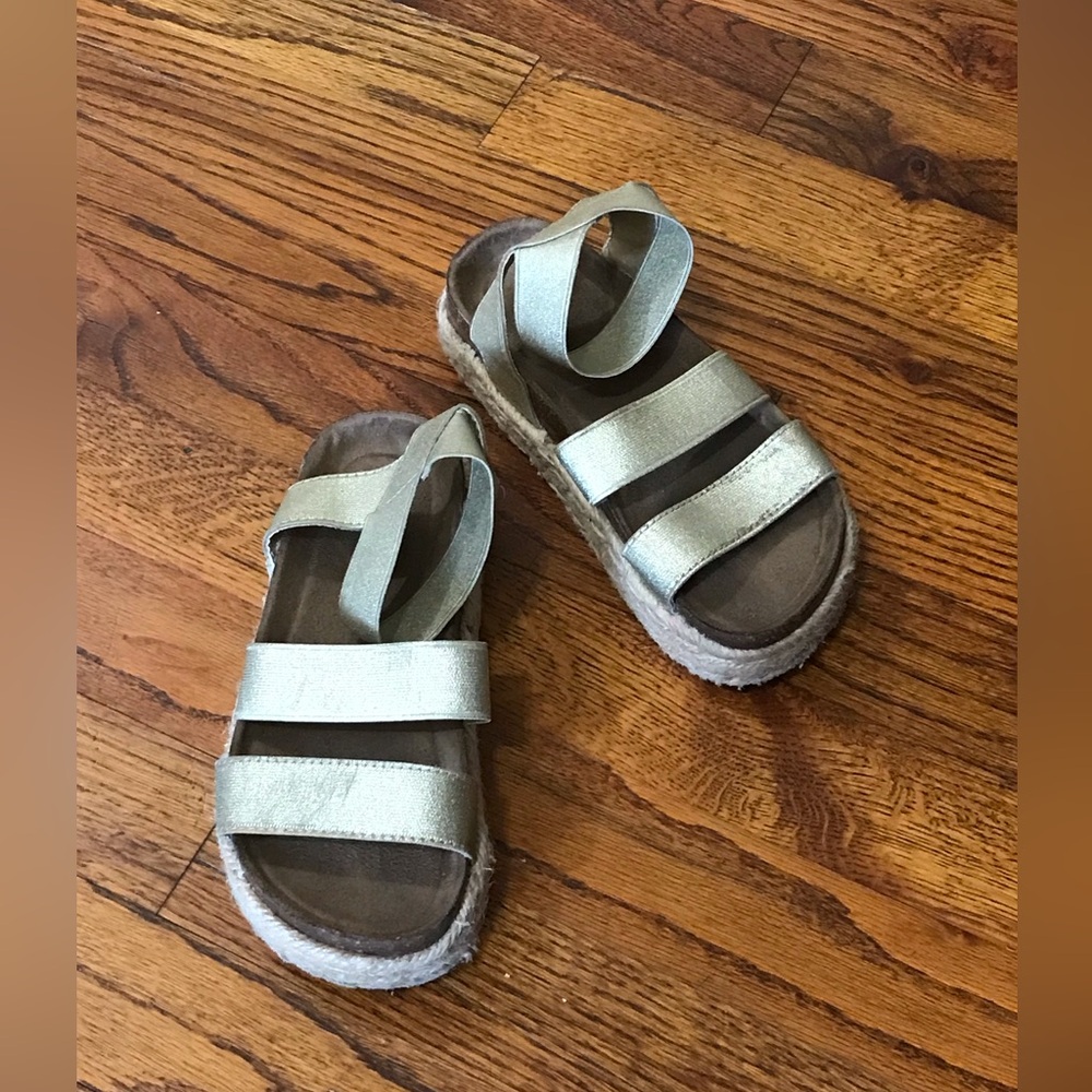 Pierre Dumas Kids Fashion Platform Flip Flop Sandal Shoe
Girls Size 13
Smoke Fre